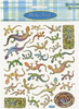 Colorful Lizards Stickers