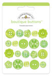 Limeade Boutique Buttons - Doodlebug Design