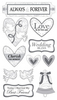 Always And Forever Wedding Sticko Stickers