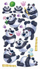 Rolly Polly Panda Sticko Stickers