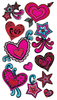 Hearts Sticko Stickers