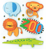 Zoo Animals Dimensional Stickers