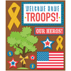 Welcome Yellow Ribbon Military Stickers