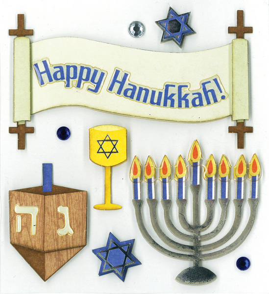 Judaica > Hanukkah Stickers: Stickers Galore