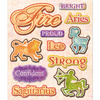 Fire Zodiac Sign Stickers