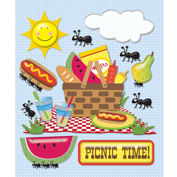 Picnic & Barbeque > Picnic Stickers: Stickers Galore