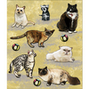 Variety Of Cats Stickers