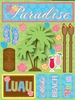 Paradise 3D Stickers