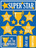 Sports Superstar 3D Stickers