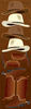 Cowboy Hats Chipboard Stickers - Reminisce