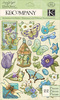 Botanical Icon Clearly Yours Epoxy Stickers