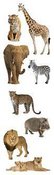 Wild Animals Stickers - Mrs. Grossmans