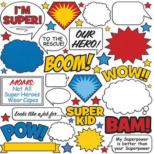 Creative Imaginations > CI Signature > Super Hero > Super Hero Die-cut ...