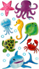 Large Sea Creature Stickers By Jolee's Boutique