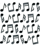 Music Note Stickers By Jolee's Boutique