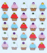 Cupcake Repeat Stickers By Jolee's Boutique