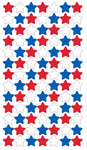 4th Of July Star Repeat Stickers By Sticko