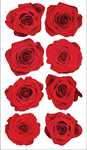 Red Roses Stickers By Sticko