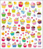 Sweet Time Multi Colored Stickers