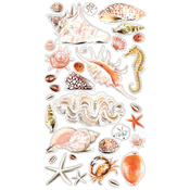 Sea Shells And Sand Stickers