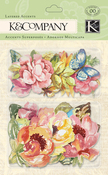 Watercolor Bouquet Layered Accents - K & Company