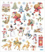Traditional Christmas Stickers 2
