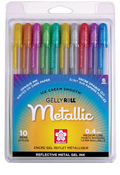 Metallic Gelly Roll 10 Piece Pen Set - Sakura