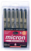 Pigma Micron 05, 6 Color Pen Set - Sakura