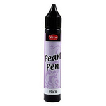 Black Viva Decor Pearl Pen