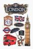 London 3D Stickers By Paper House Productions