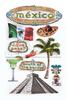 Mexico 3D Stickers By Paper House Productions