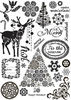 North Country Cling Mounted Stamps By Prima