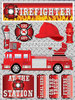 Firefighter Stickers By Reminisce