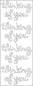 Lily White Thinking Of You - Doodles By Doodlebug