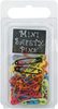 Tropical Color Assorted Safety Pin Clips