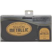 Gold Metallic StazOn Ink Pad