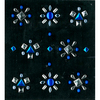 Blue And Silver Stud Stickers By Jolee's