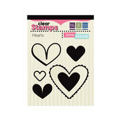 Hearts Clear Stamp - Love Struck By We R Memory Keepers