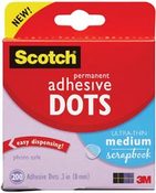 Permanent Ultra Thin Adhesive Dots