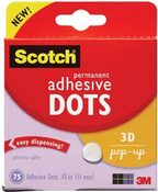 Permanent Pop-up Adhesive Dots