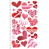 Funky Hearts Stickers