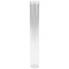 Clear 1" Round Snap On Top Craft 8" Tubes, 10/pkg