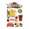 Cheers 3D Stickers - Paper House