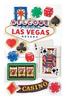 Las Vegas 3D Stickers - Paper House