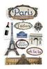 Paris 3D Stickers - Paper House