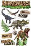 Dinosaurs 3D Stickers - Paper House