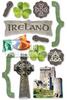 Ireland Chipboard 3D Stickers - Paper House