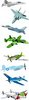 Jets & Planes Sticker Strips - Mrs. Gorssman