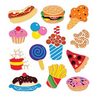 Junk Food Stickers - Classpak - Sandylion