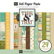 Charming 6 x 6 Paper Pad - This & That - Echo Park